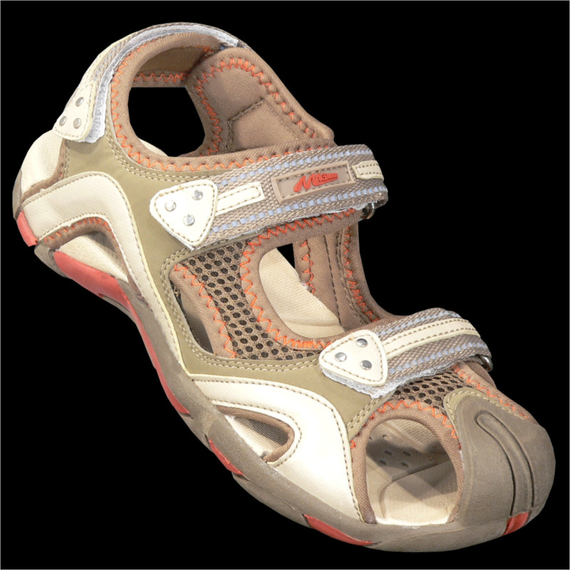 Herren Trekking Schuh Damen Sandale Sandaletten Klett Schuhe Jungen Outdoor 381