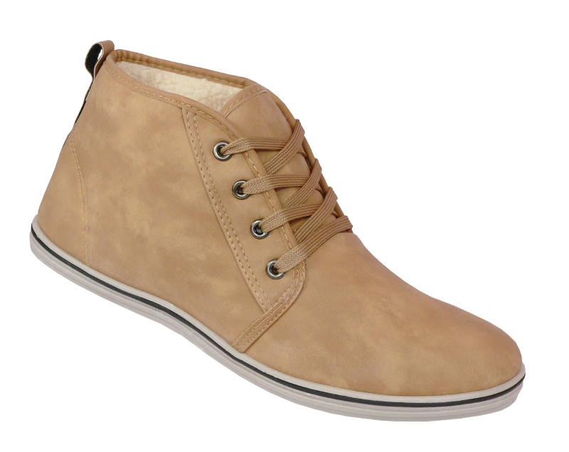 Herren Stiefel Sportschuhe Winter Schuhe Sneaker Outdoor Boots Leder-Optik L21